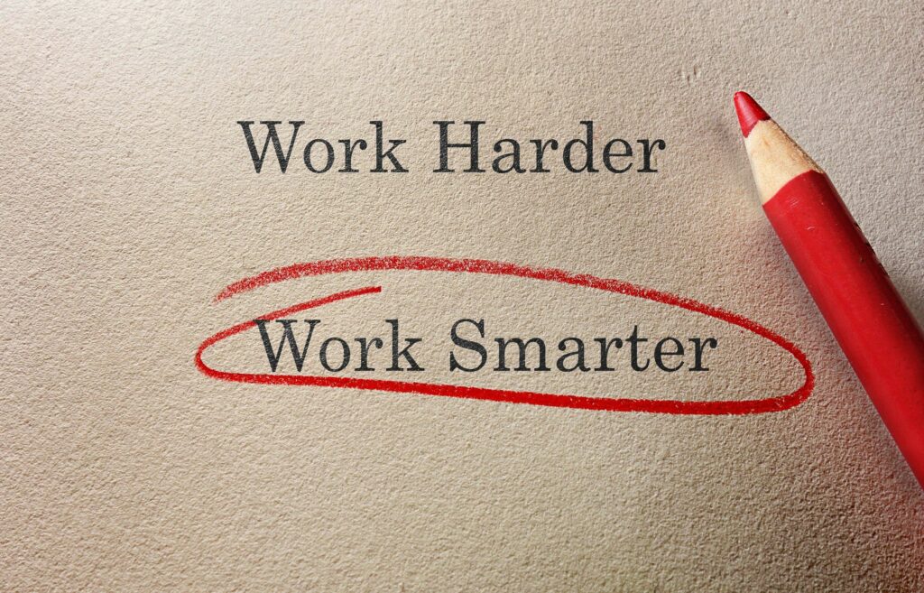 Work smarter, not harder productivity tips that work