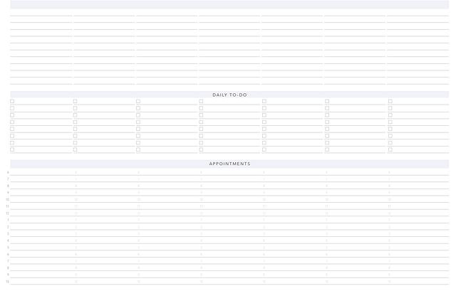 How to Create a Weekly Plan That Actually Works