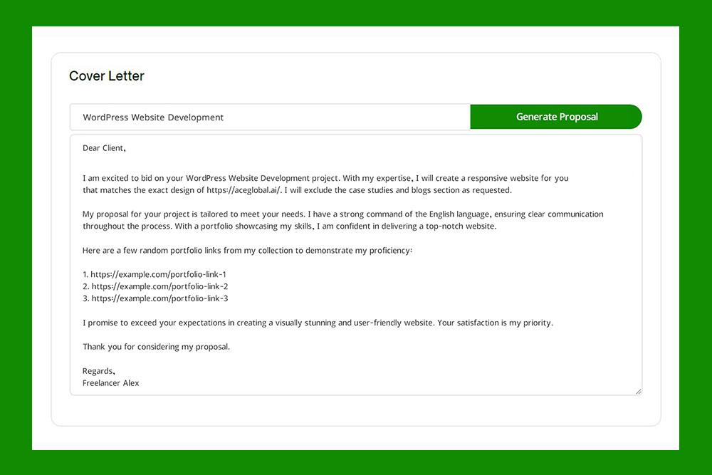 Use AI to Write Winning Upwork Proposals