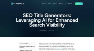 Generate SEO Titles and Meta Descriptions with AI