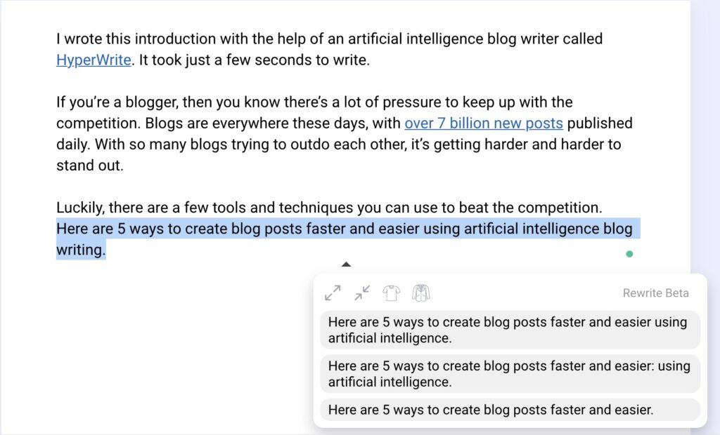 Use AI to Turn Ideas Into Full Blog Posts