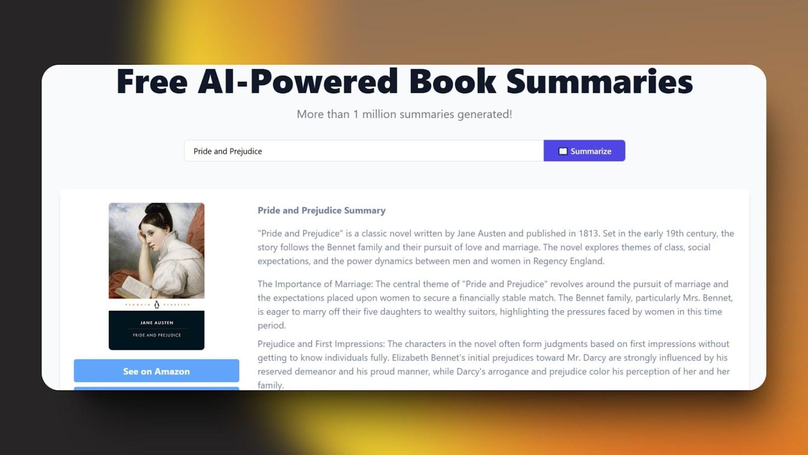 Unlocking the Power of AI for Concise and Accurate Book Summaries