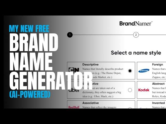 Expert Recommendations for Choosing the Ideal AI Brand Name Generator