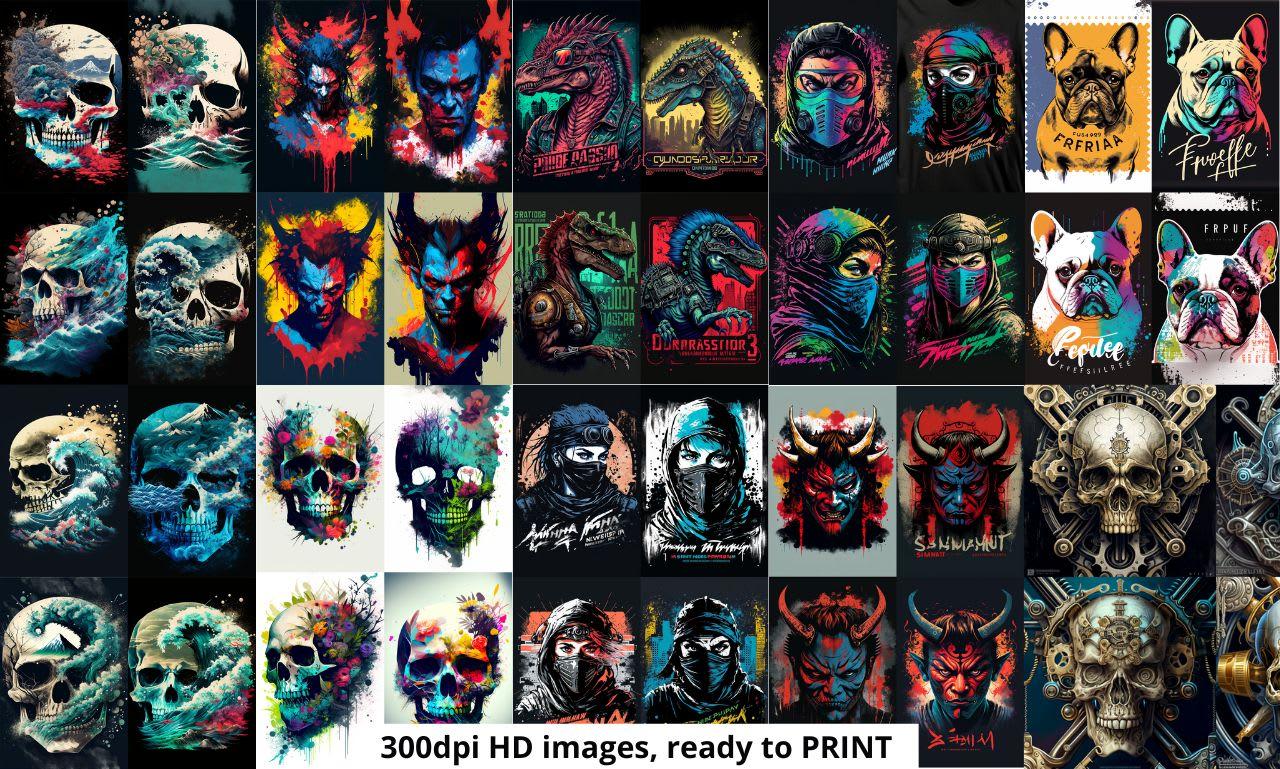 Harnessing AI to Design Unique Print-on-Demand Products