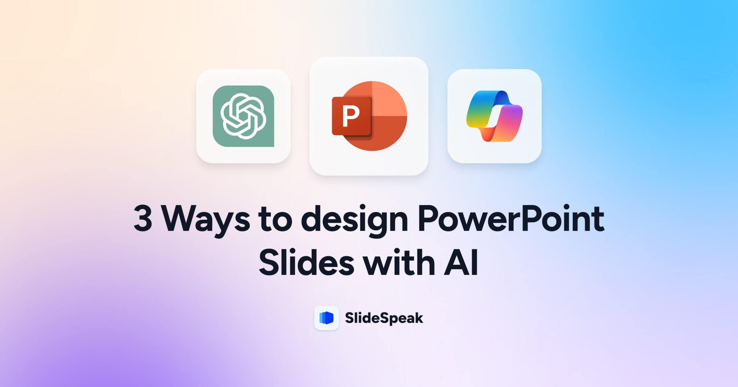 How to Choose the Right AI Tools for Effortless Slide Design