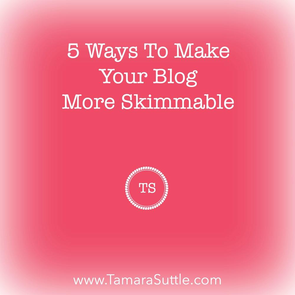 How to Write Skimmable Blog Posts with AI
