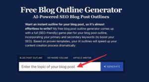 How to Use AI to Generate Blog Post Outlines