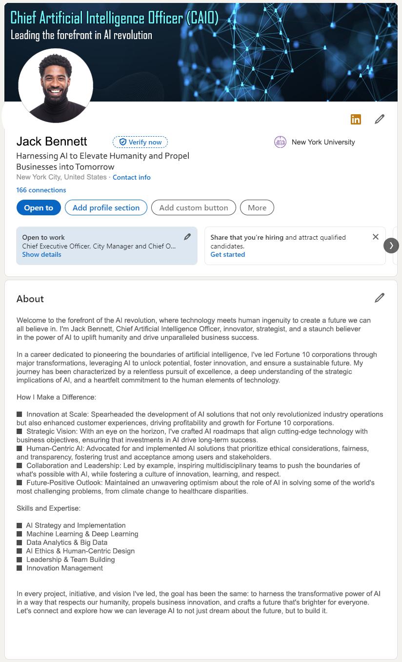 Use AI to Write Your LinkedIn Bio Like a Pro