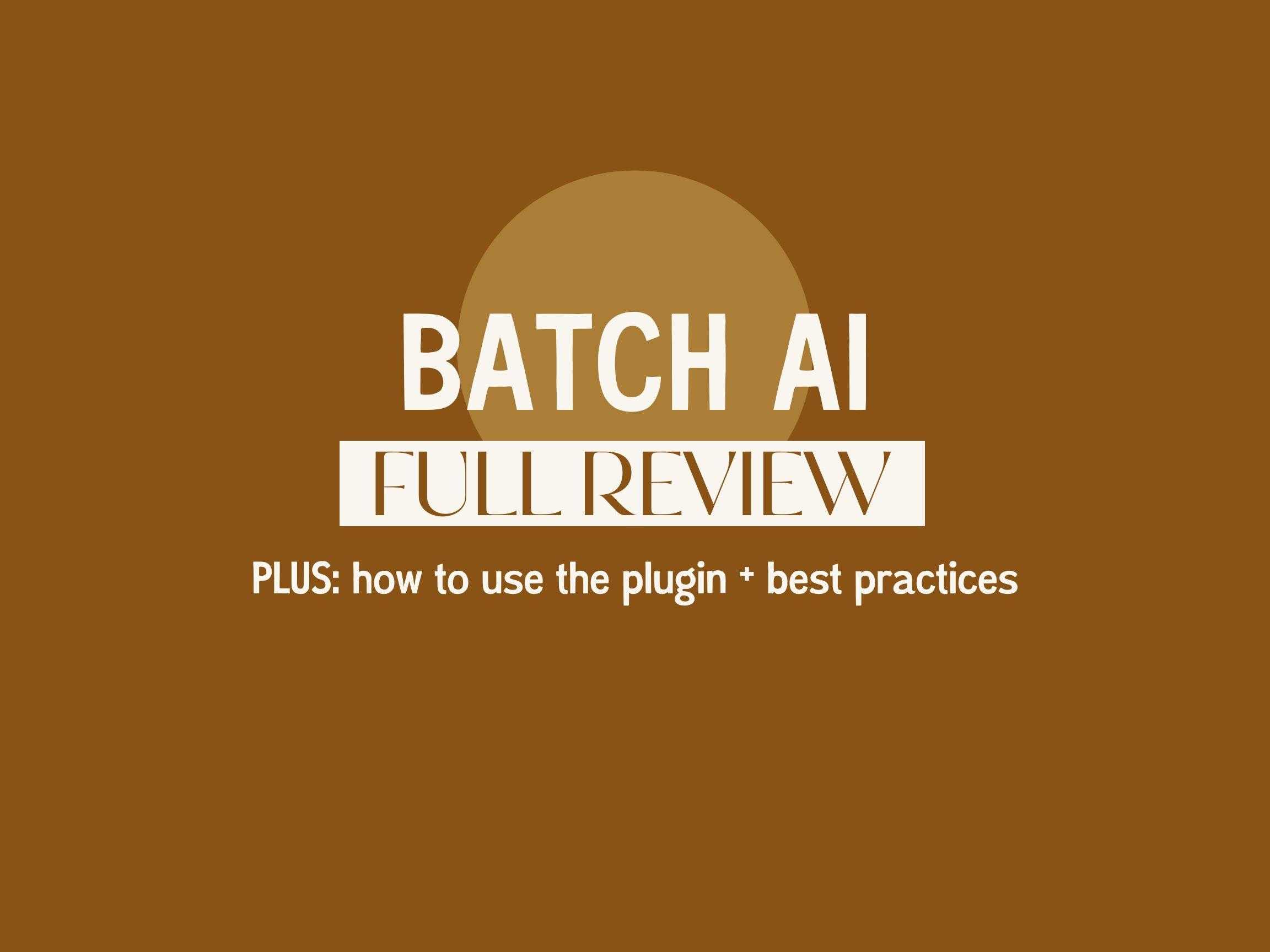 How to Use AI to Batch Write Weekly Content