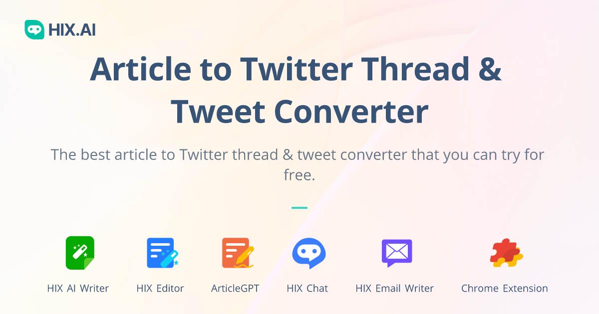 How to Turn Tweets Into Full Articles with AI