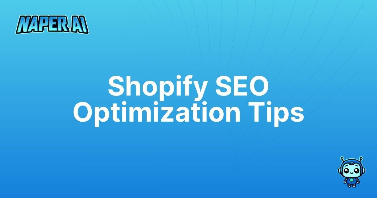 Use AI to Optimize Your Shopify Store in Minutes