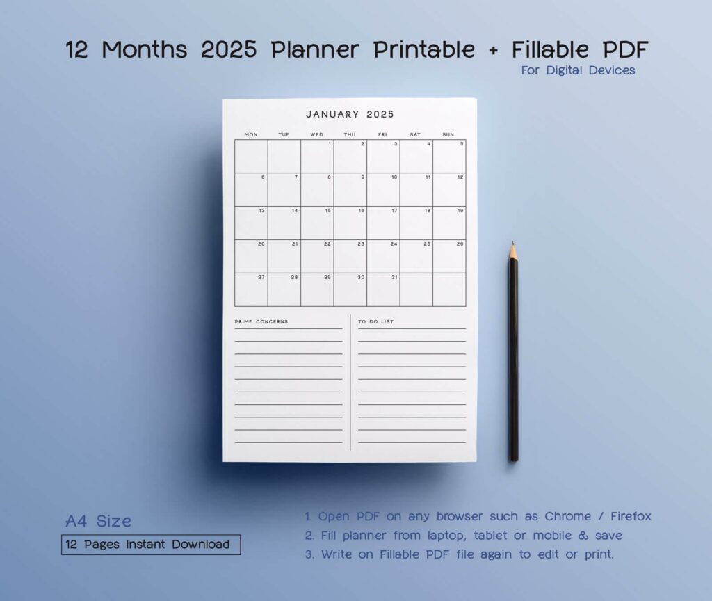 Create a Digital Planner Using AI in 2025