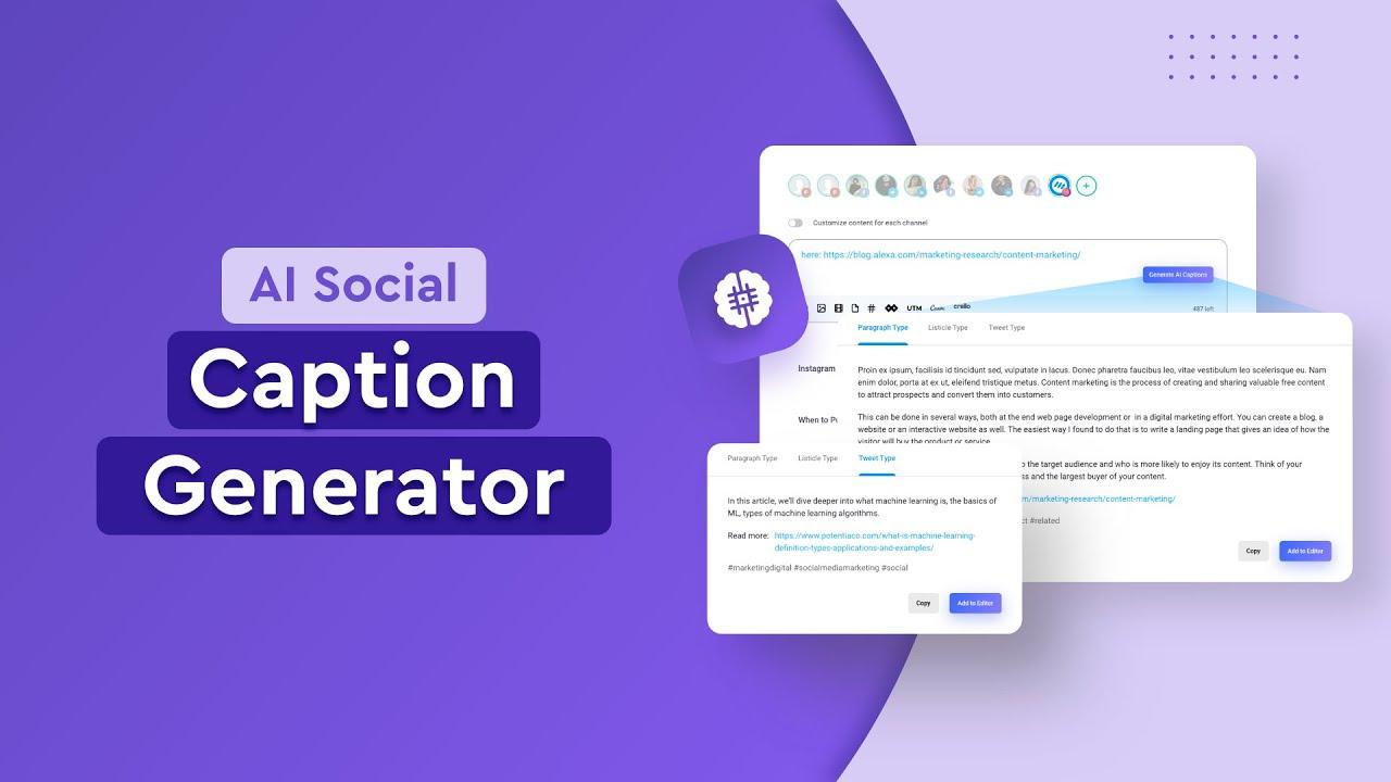 Harnessing AI to Craft Engaging Social Media Captions