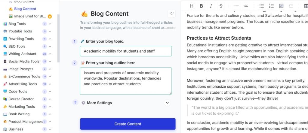Harnessing AI Tools to Craft Concise and Engaging Blog Summaries