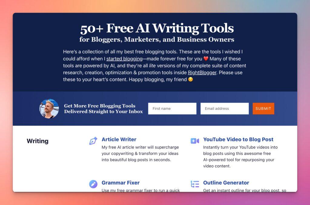 Harnessing AI Tools to Identify Trending and Untapped Blogging Niches