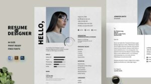 Use AI to Create a Print-Ready Resume Design
