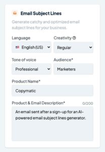 Use AI to Create Engaging Email Subject Lines