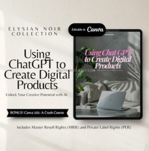 Create a Digital Product in One Day with ChatGPT