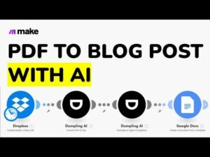 Use AI to Turn a Blog Post into a PDF Guide