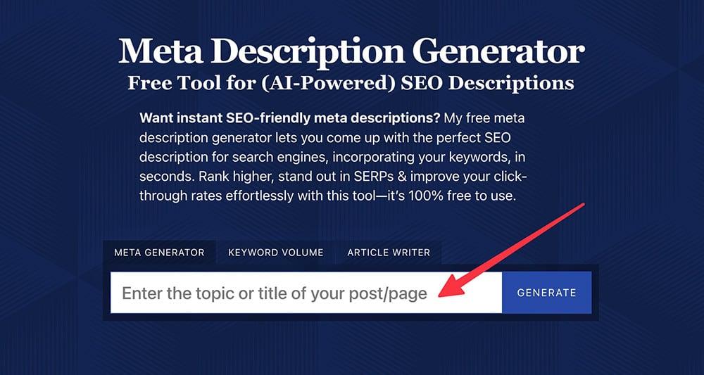 Best AI Tools to Write Meta Descriptions