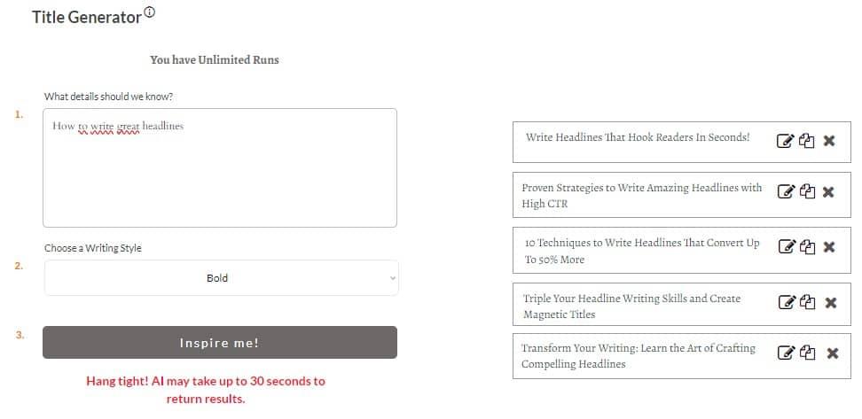 How to Use AI to Create Clickable Blog Headlines