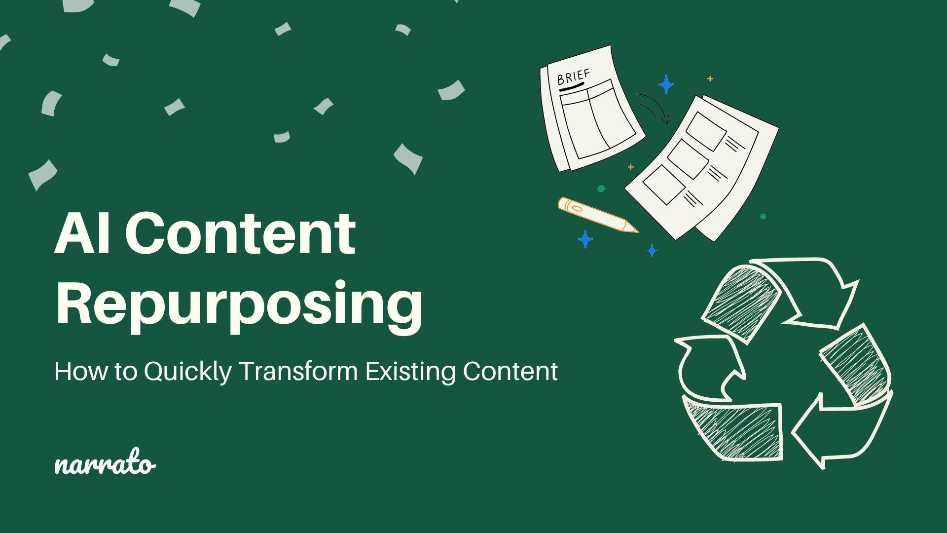 How to Turn One Blog Post into 10 Pieces of Content with AI