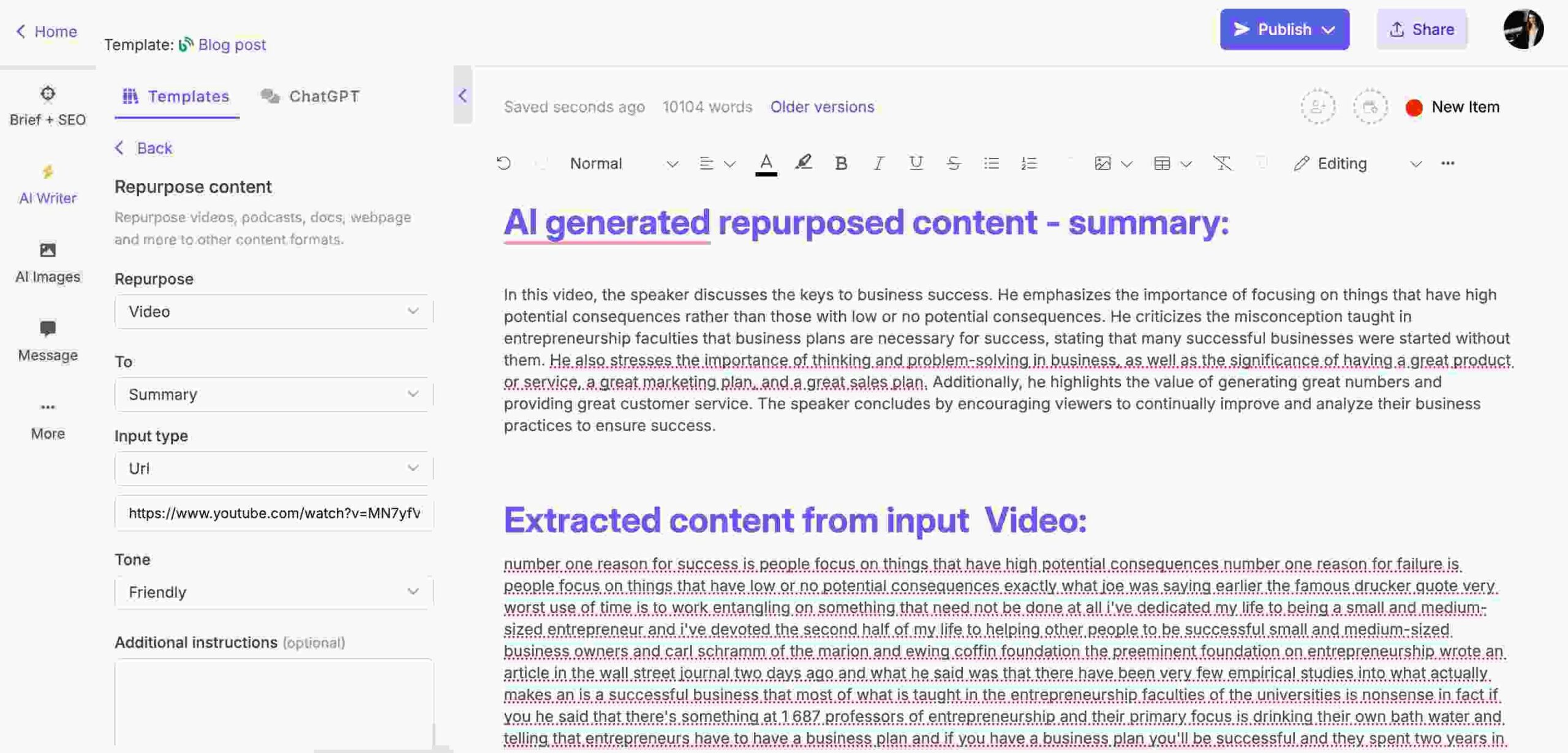 How to Use AI to Generate Blog Post Summaries