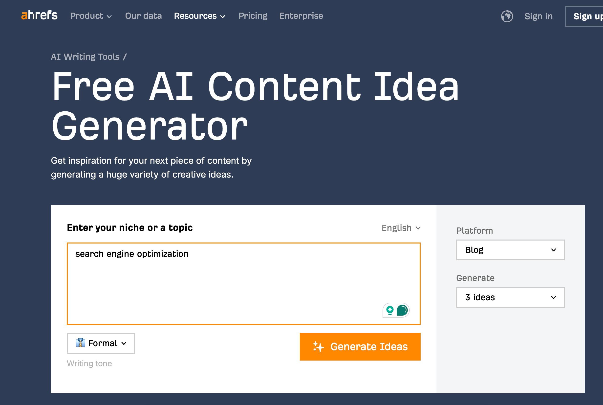 Best AI Tools for Blog Idea Generation