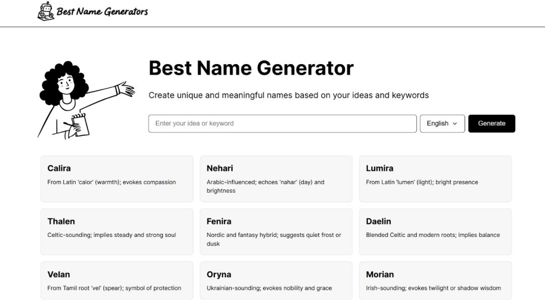 Deep Dive into Features and Usability of Top AI Naming Tools
