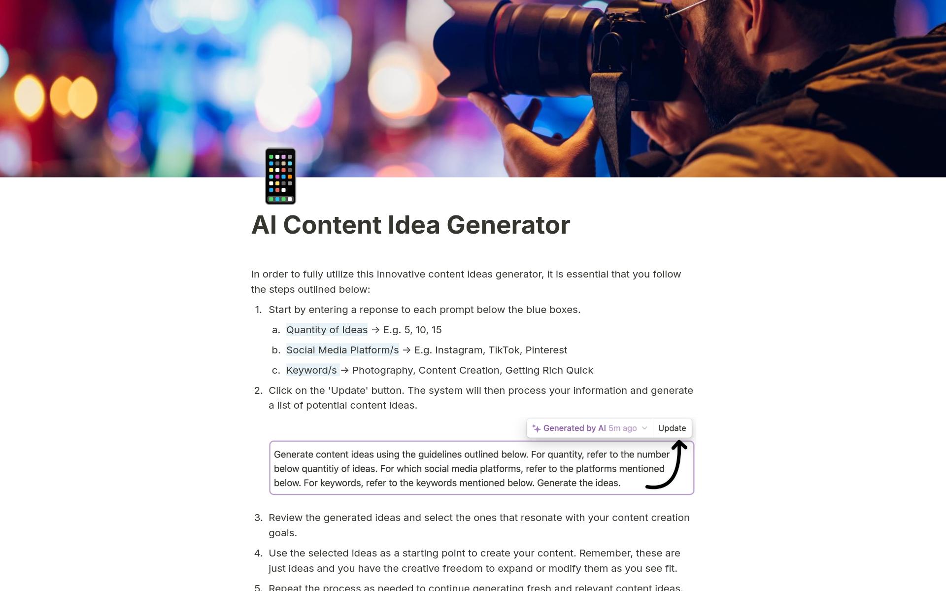 Crafting Compelling Content Ideas with AI Insights