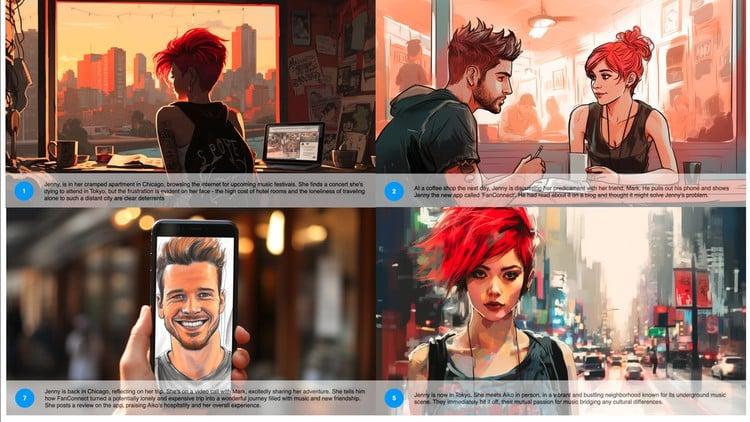 Leveraging MidJourney to Craft Stunning Visual Storyboards