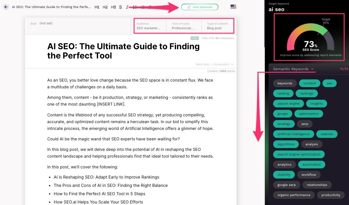 Key Features to Look for in an AI SEO Tool