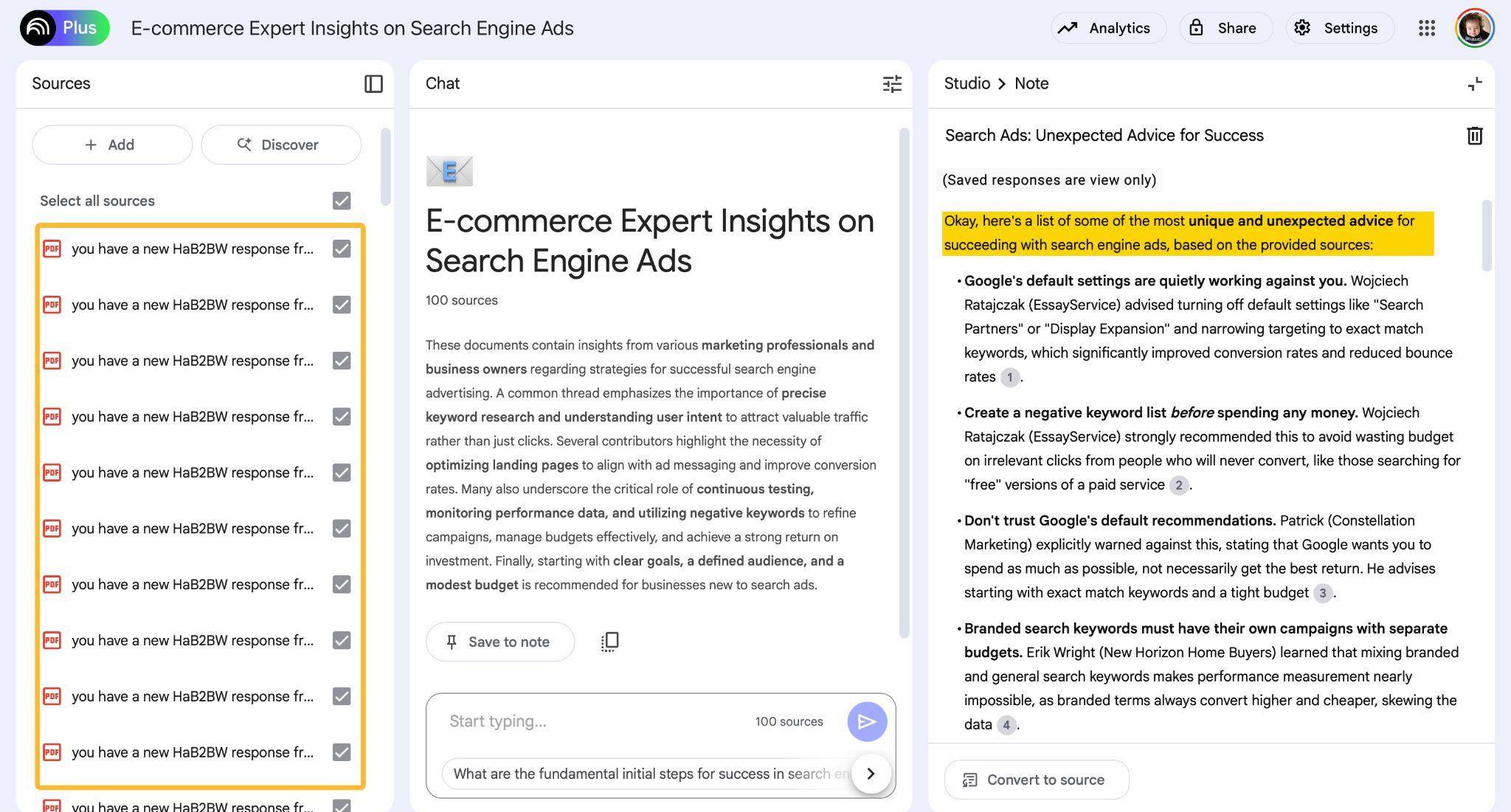 Comparing Popular AI Solutions for Keyword Expansion