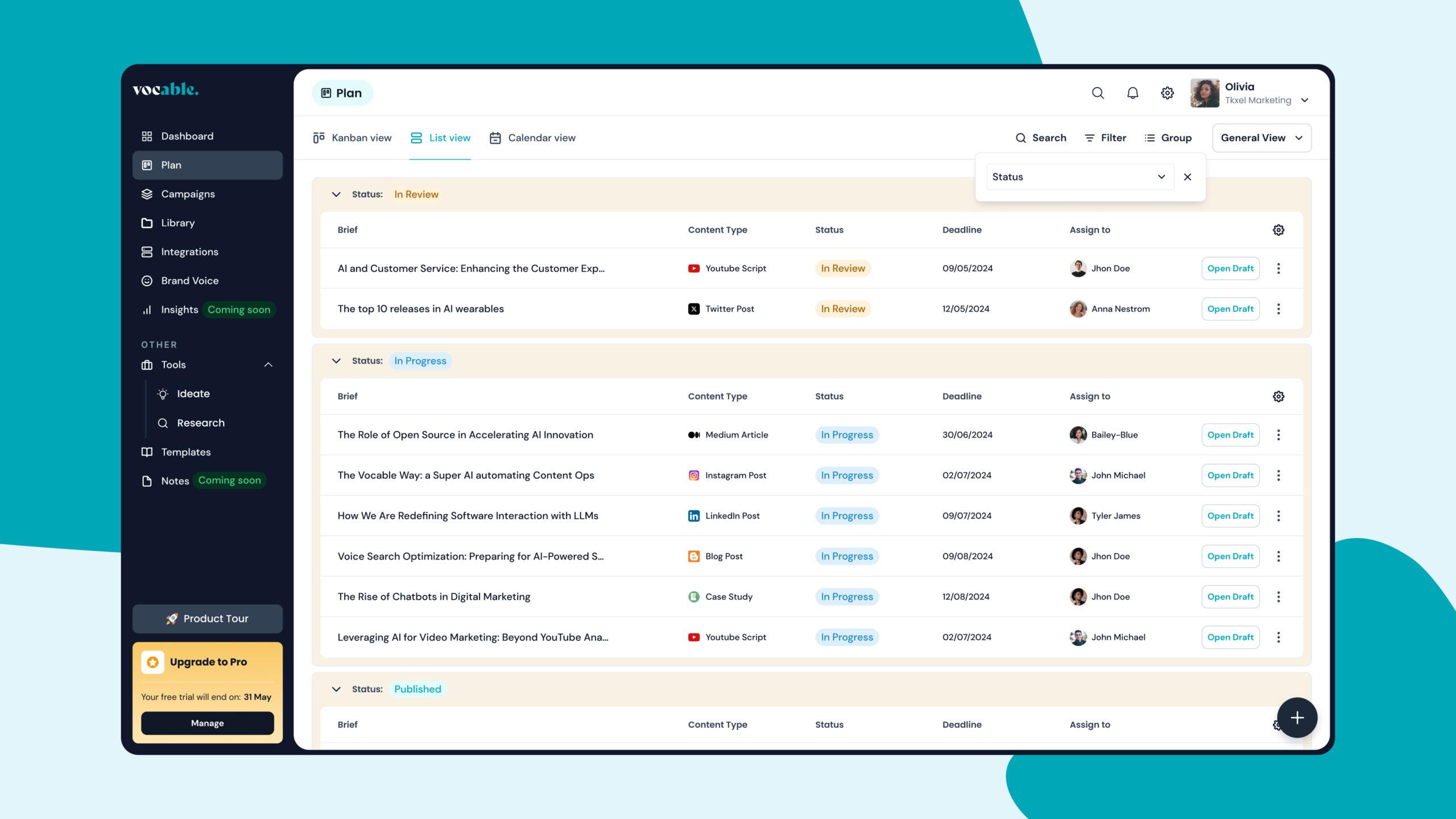 Scheduling Content Strategically for Maximum Impact