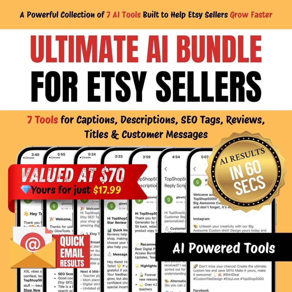 How Etsy Sellers Are Using AI Tools to Write SEO Friendly Product Titles That Convert