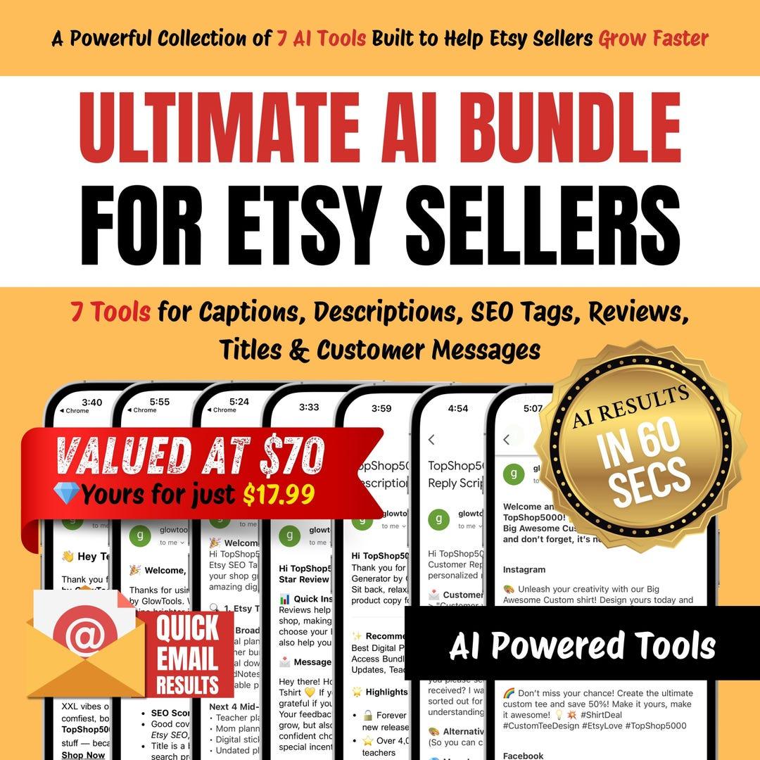 How Etsy Sellers Are Using AI Tools to Write SEO Friendly Product Titles That Convert
